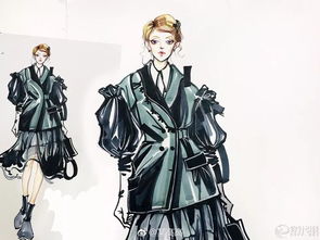 時(shí)裝手繪與服裝效果圖 藝術(shù)與設(shè)計(jì)的交匯點(diǎn)